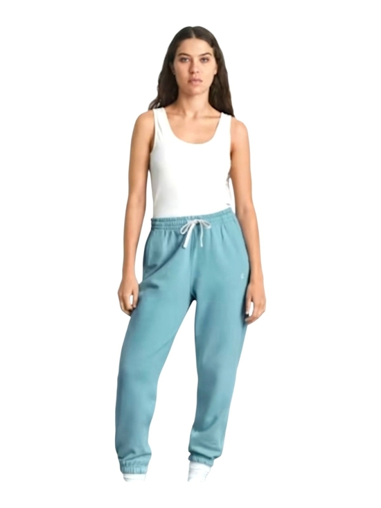 Everlane Pants - Everlane Track Jogger Sweatpants XS Blue Organic Cotton French Terry Oversized